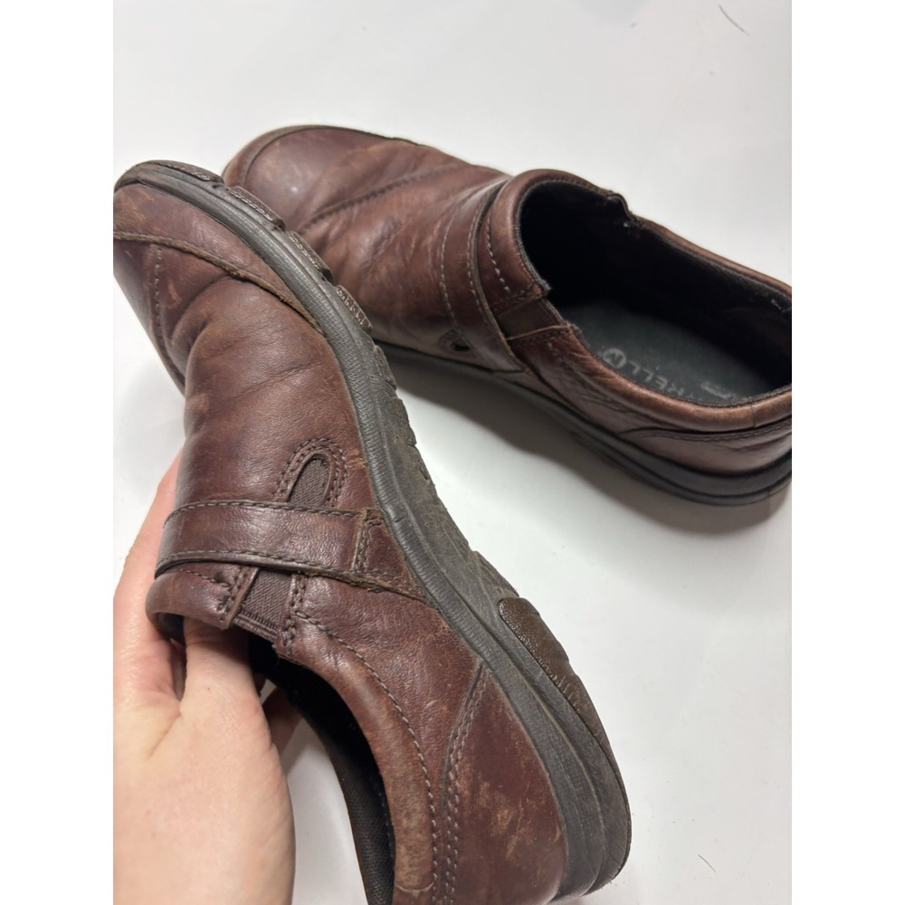 Merrell Dassie‎ Women's 8.5 Brown Leather Mules Clogs EU36 Shoes Buckle J59992 - Picture 7 of 7
